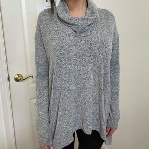Papaya Cowl Neck Sweater